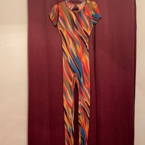 Size medium Rose Marron jumpsuit